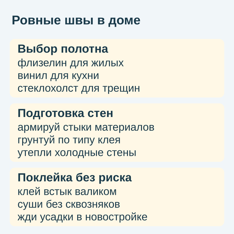 Памятка: выбор обоев, подготовка стен и поклейка без расхождения швов
